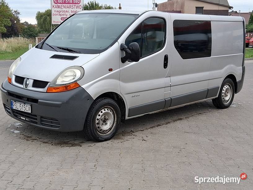 Renault Trafic 19 dCi 100 6 osób DOKA Długi 100KM Słupca