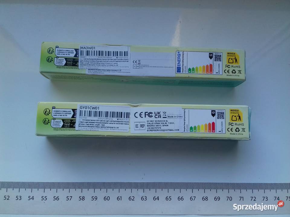 Lampka LED na czujnik ruchu i jasności 10 biały Bydgoszcz