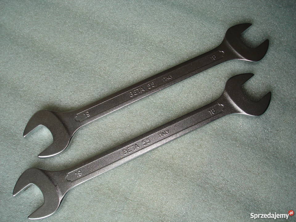 Klucz płaski dwustronny 19 x 18 mm fmy Beta Szczecin