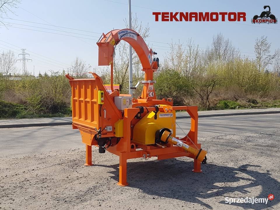 Rębak bębnowy Skorpion 280 RBG produkt Pol Ostrowiec Świętokrzyski
