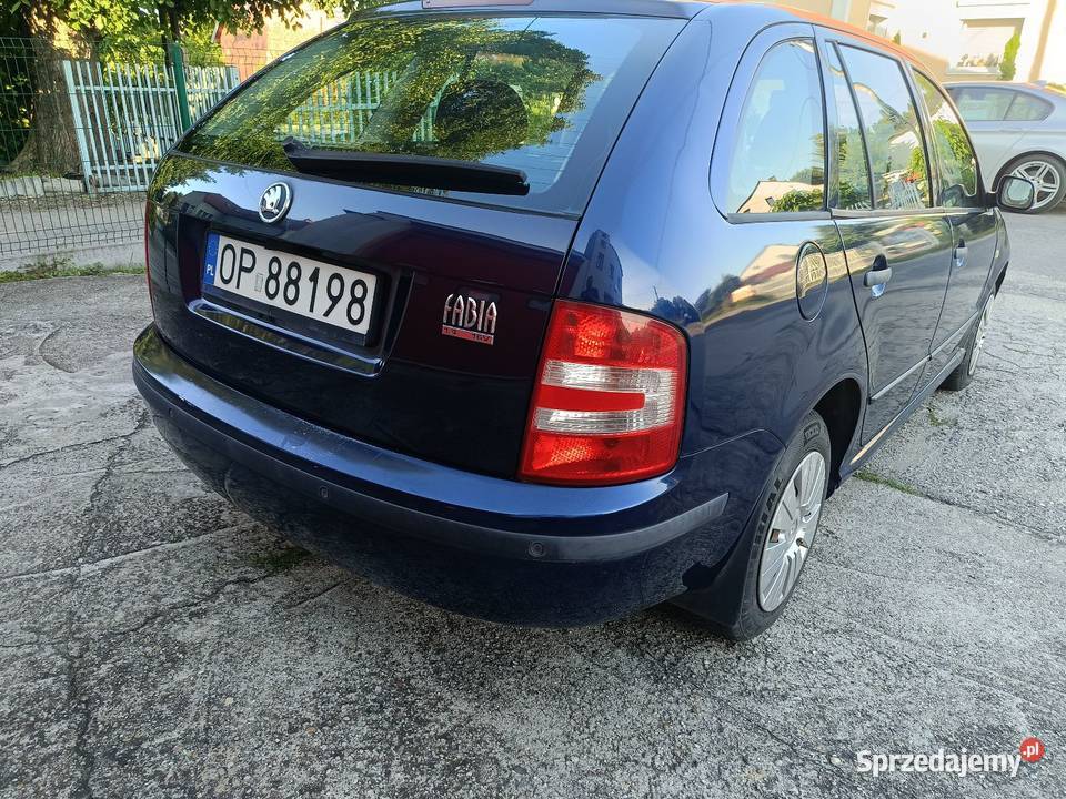 Skoda Fabia 14 Benzin Combi Doinwestowana poduszka powietrzna