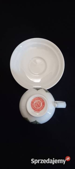 Zestaw kawowy angielski Portmeirion Pomona Porcelana i szkło lubelskie sprzedam