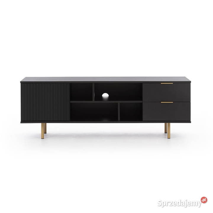 Szafka pod telewizor 150x52x41 czarna