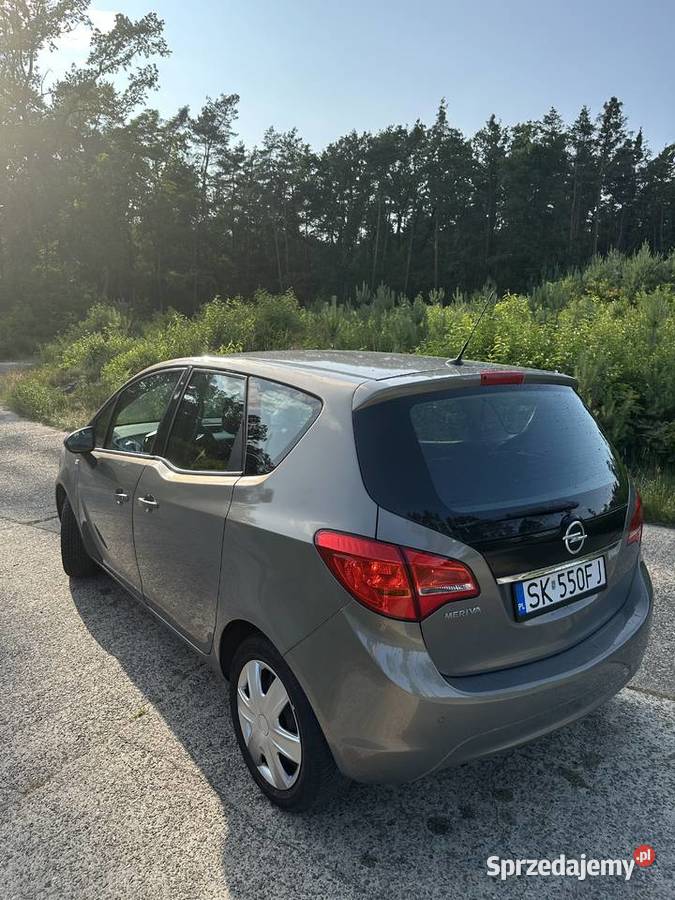Opel Meriva 14b LPG 2014r 140 przebiegu śląskie Katowice