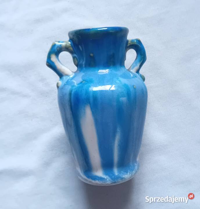 Ceramiczny wykałacznik art deco w formie amfory Koźminek