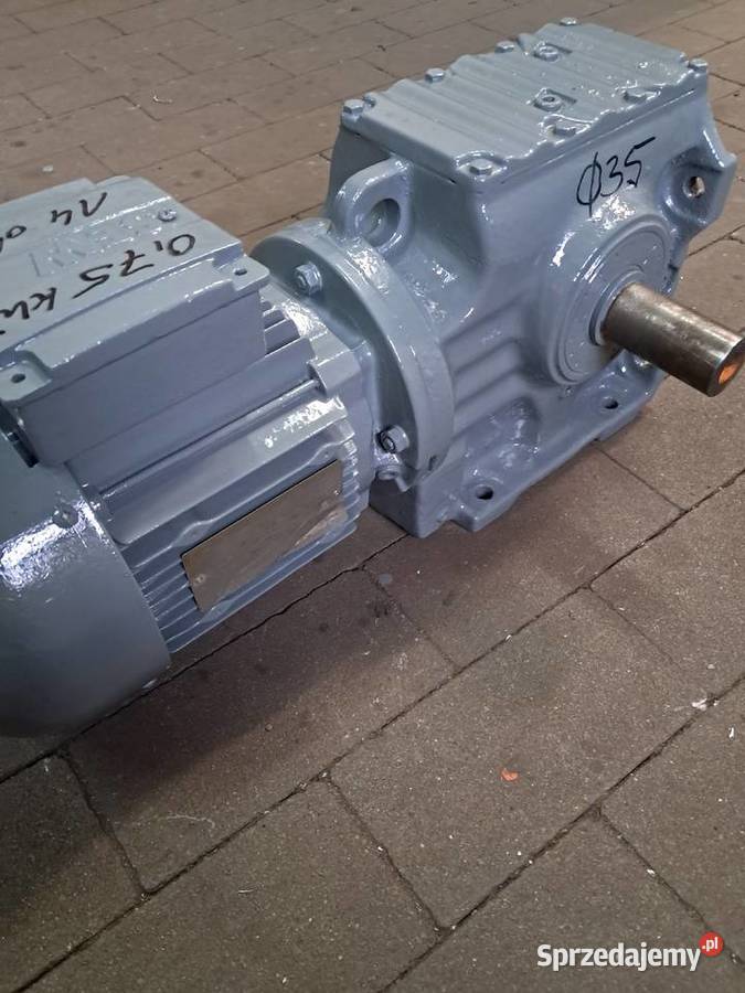 Motoreduktor 075 kW14 obr wielkopolskie sprzedam