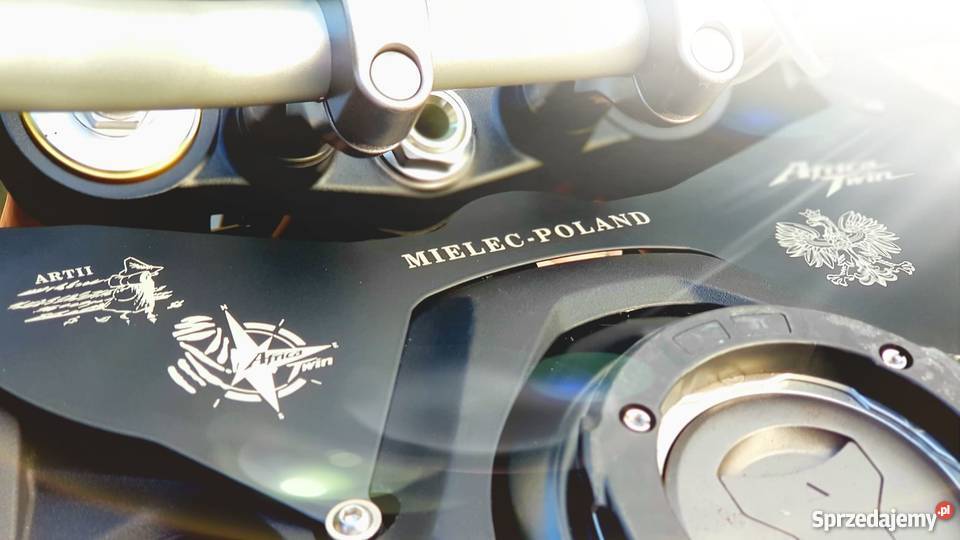 Forkshield NOT PLASTIC AfricaTwin Honda CRF Piątkowiec