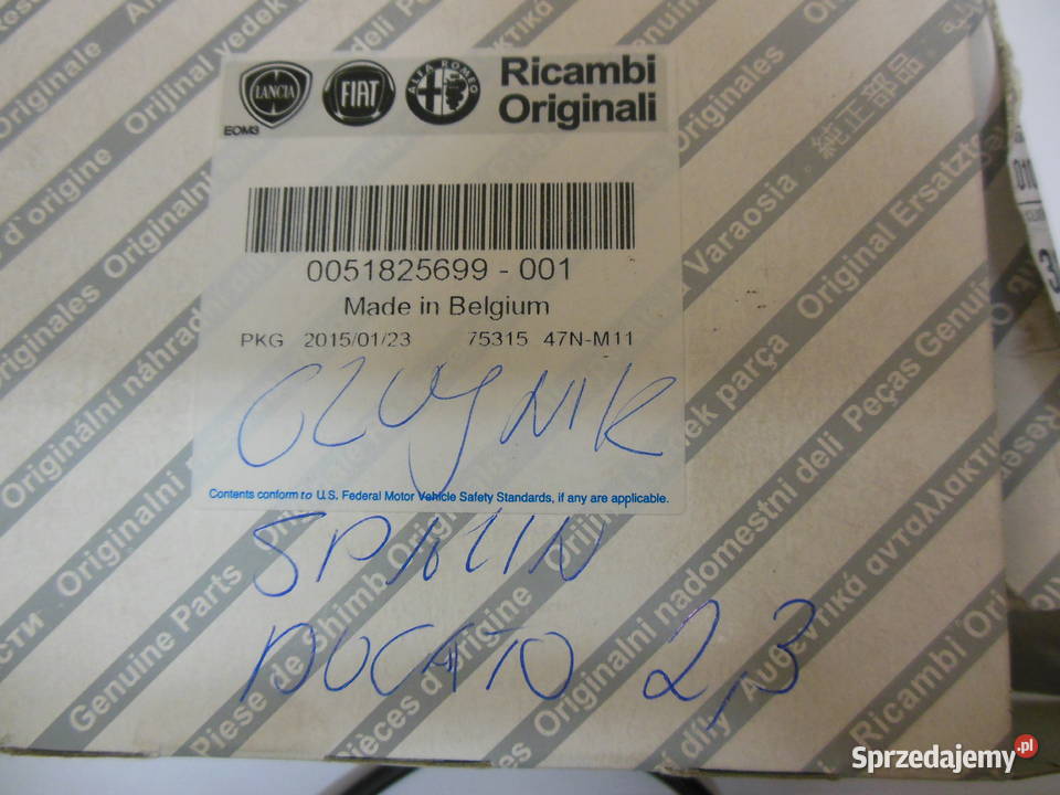 CZUJNIK TEMPERATURY SPALIN FIAT DUCATO 23JTD 11