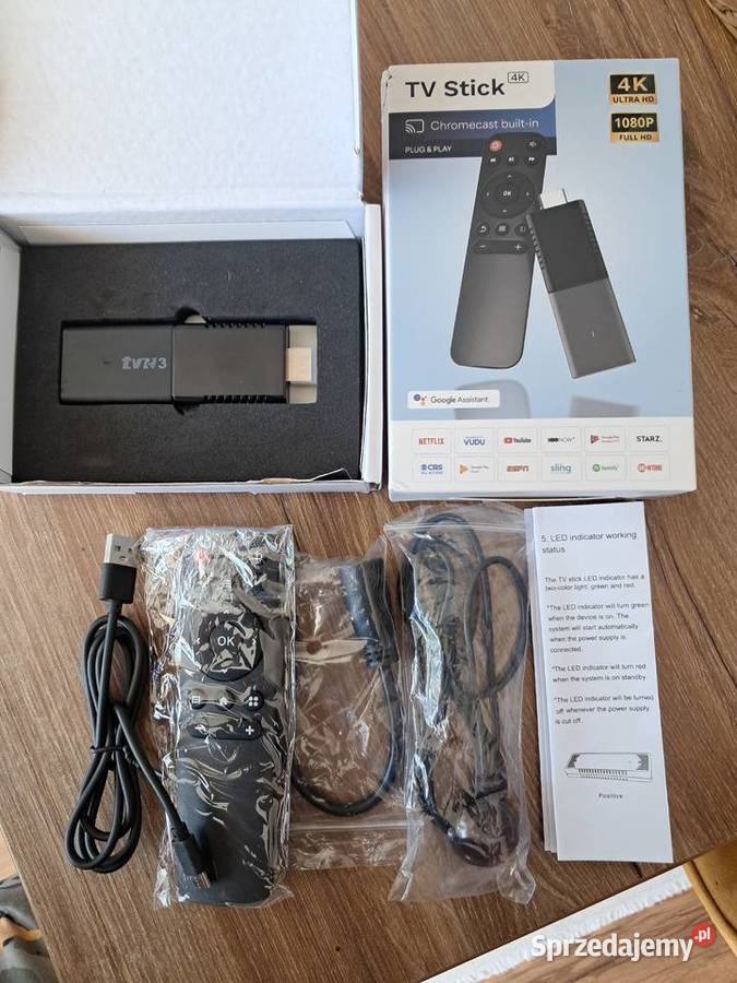 nowy TV stick android 141 8G128G WiFI 24G5G świętokrzyskie Sandomierz sprzedam