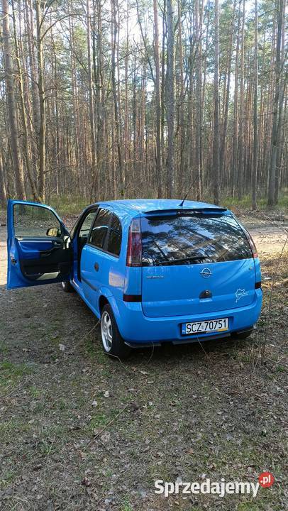Opel Meriva 16 16v niebieska