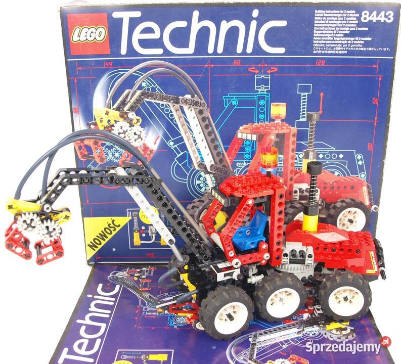 Zestaw LEGO Technic 8443 Pneumatic Log Loader Warszawa sprzedam