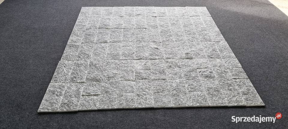 PŁYTKI ELEWACYJNE GRANIT BLACK SHINE GRZYBKI Bielawa