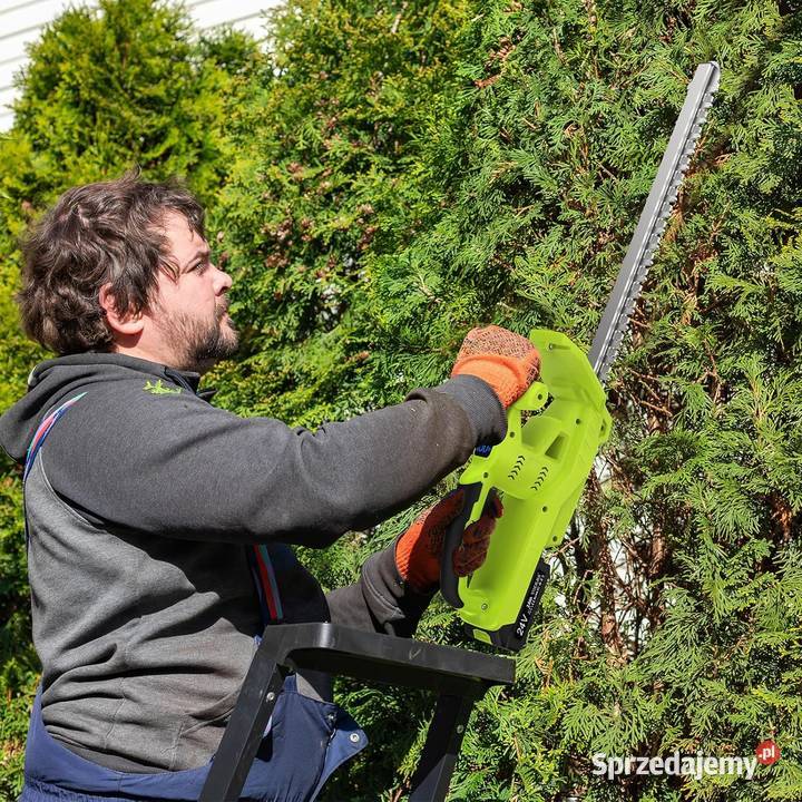 Akumulatorowe nożyce do żywopłotu 50 750 W Myszyniec