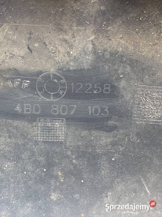 Audi A6 C5 ZDERZAK PRZÓD PRZEDNI HALOGEN Sprysk