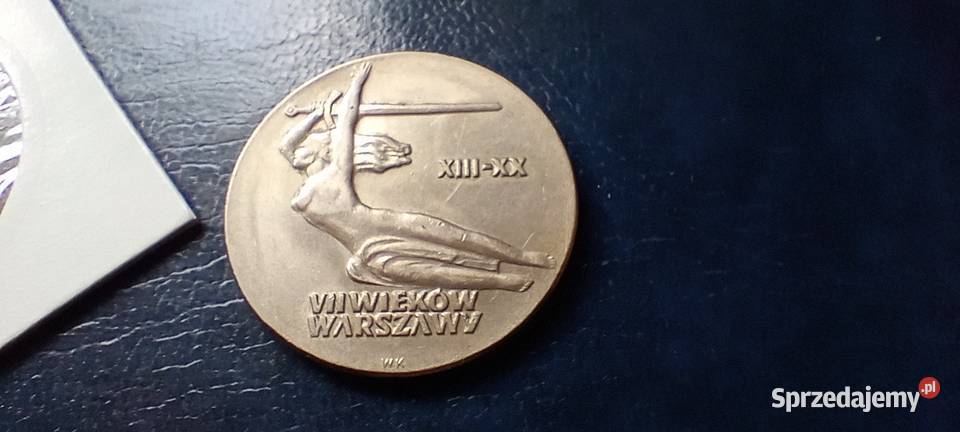 Stare monety 10 złotych 1965 Nike Polska Lesko