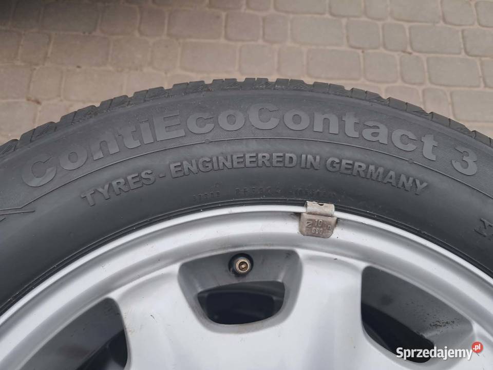 Alufelgi 15 z oponami 4 oryginalne Mercedes W210 pomorskie Banino
