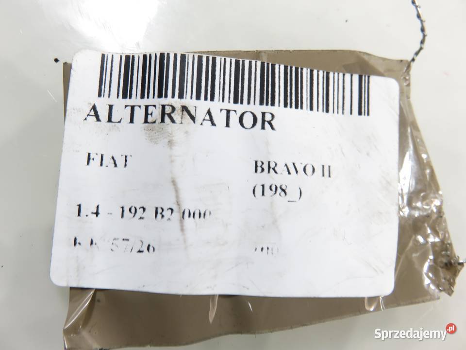 ALTERNATOR FIAT BRAVO II 14 sprzedam