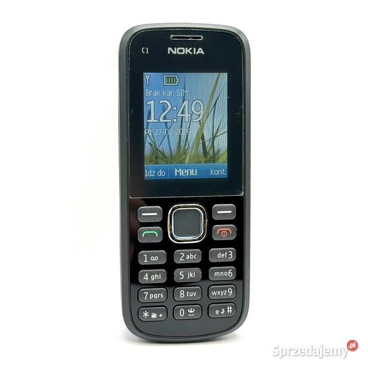 Telefon Nokia C102 czarny odnowiony Warszawa sprzedam