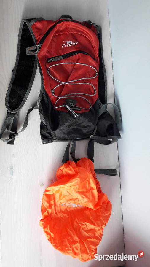 Plecak turystyczny rowerowy Crane czerwony
