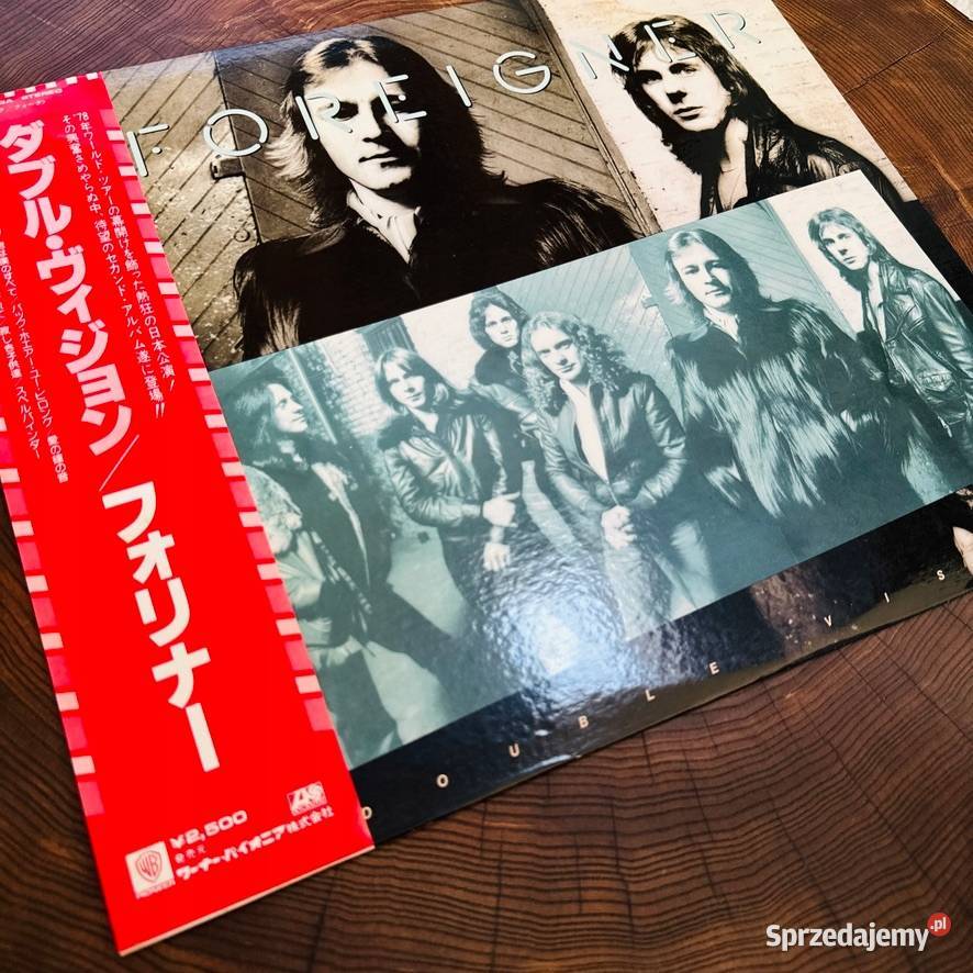 Foreigner Double vision NMEX Japan Obi LP 1978 Gdynia