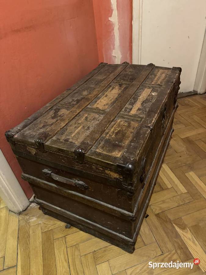 Kufer stary polski mazowieckie Warszawa sprzedam