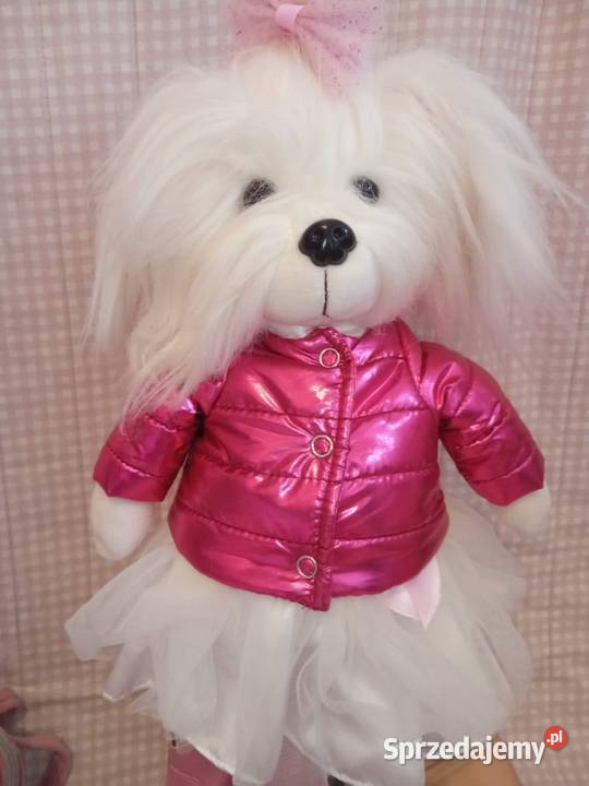 Lucky Doggy piesek przytulanka duży zestaw