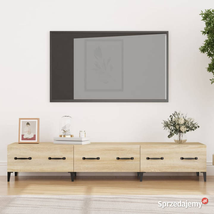 Szafka pod TV dąb sonoma 150x345x30 WM812648 RTV Warszawa