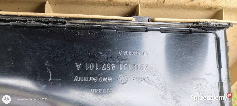 Schowek strona pasażera Golf 4 Bora beżowy Lubin