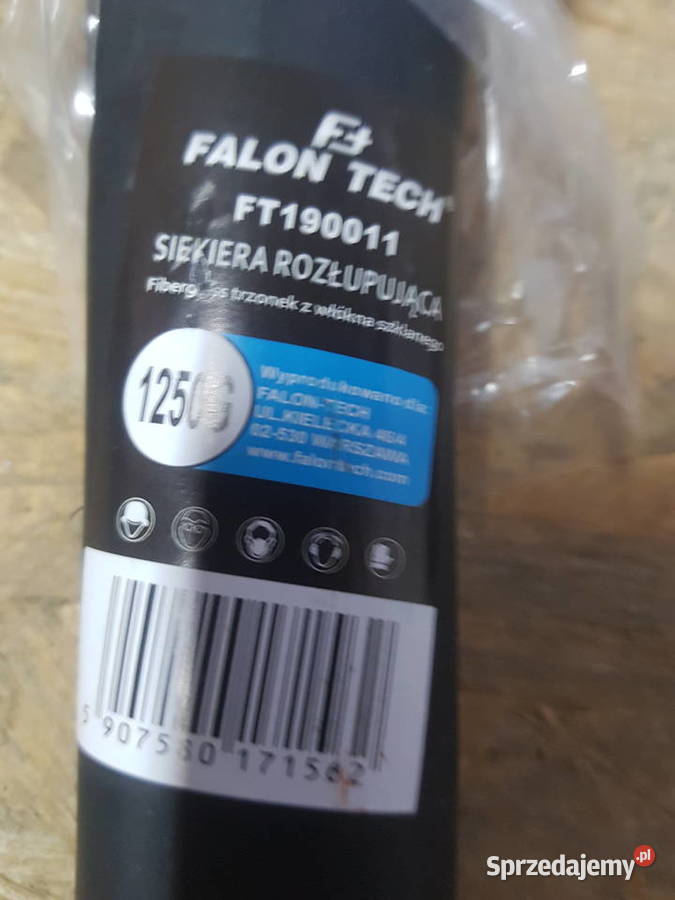 FALON TECH Siekiera fiber glass 1250g do drewna Głogowa