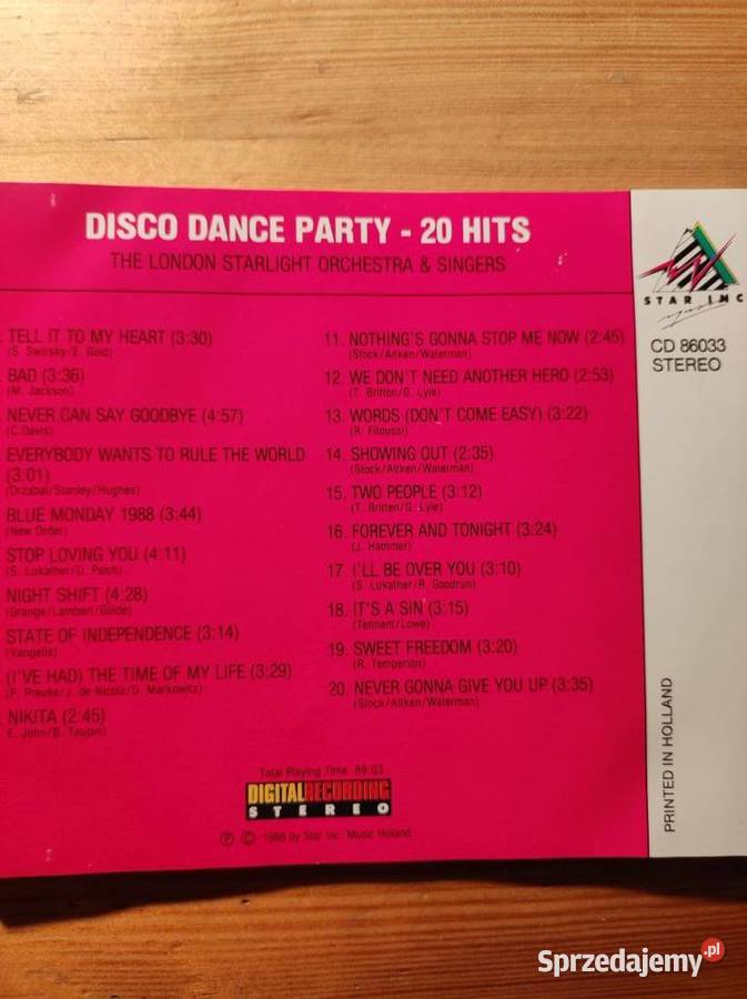 The London Starlight Orchestra Singers Disco Płyty i kasety świętokrzyskie