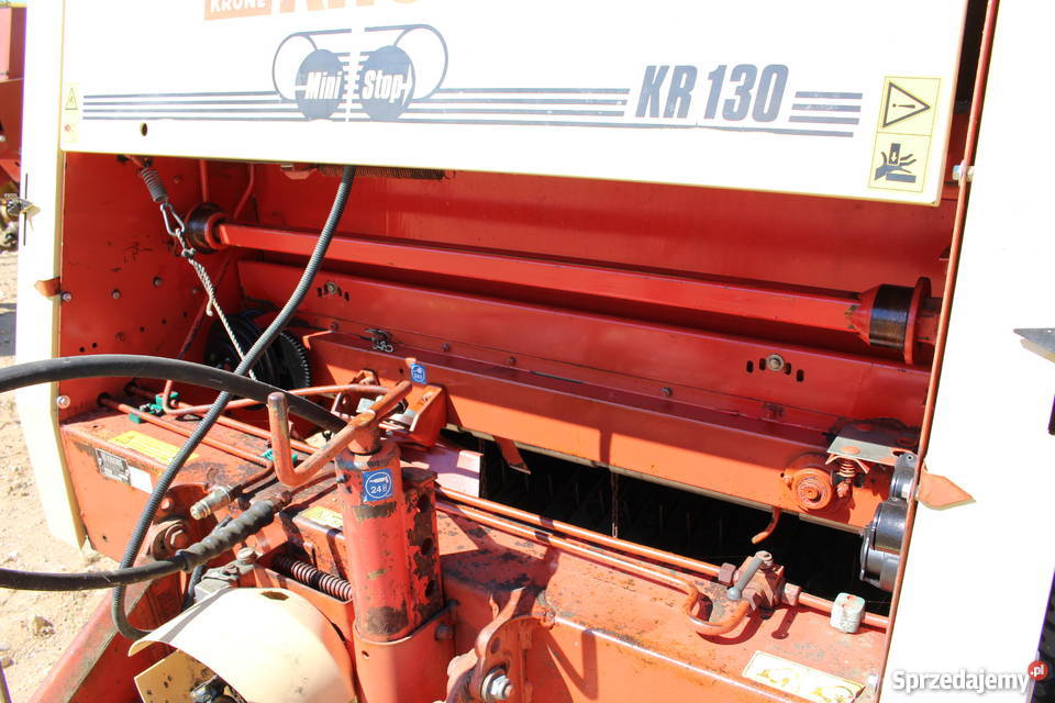 Krone 130 siatkasznurek 125 prasa rolująca podlaskie Sokoły