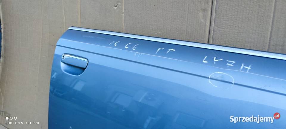 DRZWI PRAWY PRZÓD AUDI A6 C6 LY7H 20042011 osobowe śląskie Przystajń