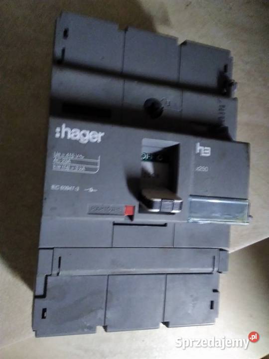 Wylacznik mocy 250A 3P 40kA 250A TM HNB250H Słupsk