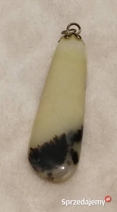 Wisiorek kamień łza 15x52 Kreatywne Biżuteria Biżuteria - półprodukty śląskie Czeladź