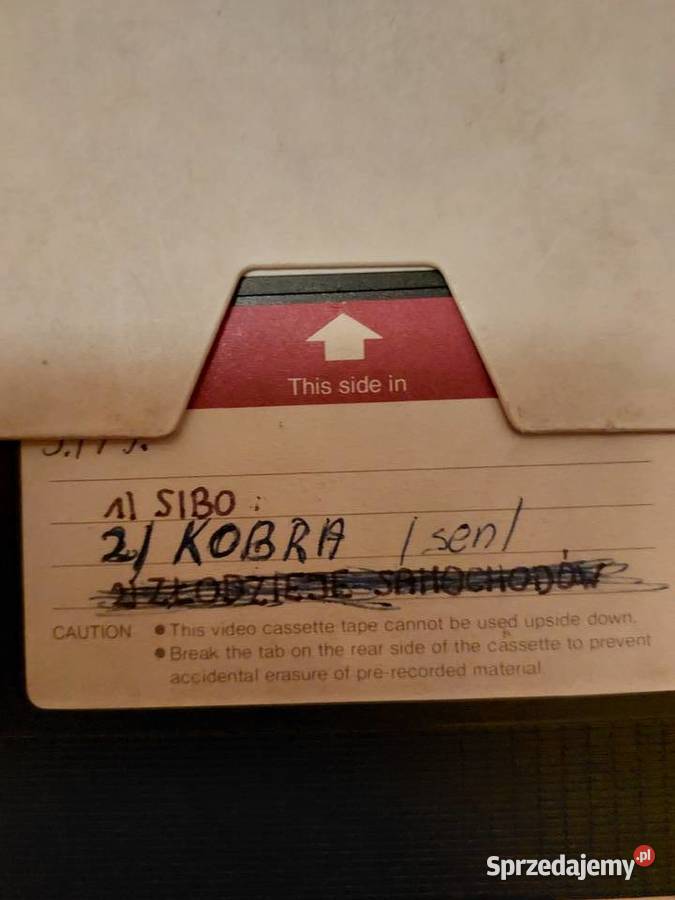 Stary Magnetowid VHS ORION VH303 kasety VHS 11 Łomża
