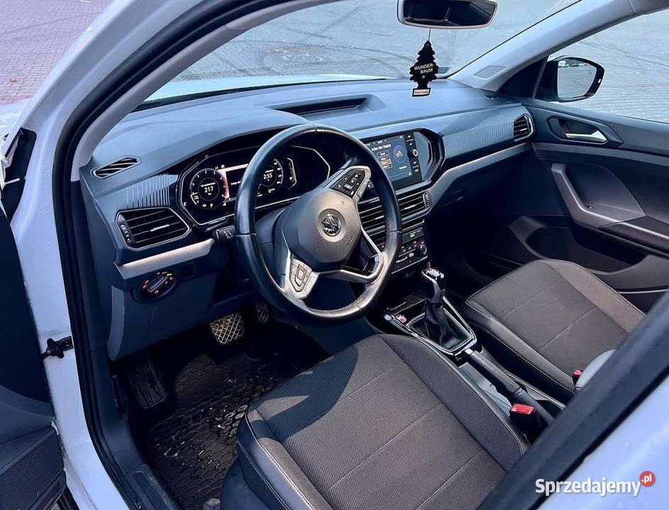 Volkswagen TCross 201910 benzyna TSI relingi dachowe Bielsko-Biała sprzedam