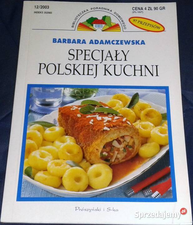 Specjały polskiej kuchni 122003 Barbara Chełm sprzedam