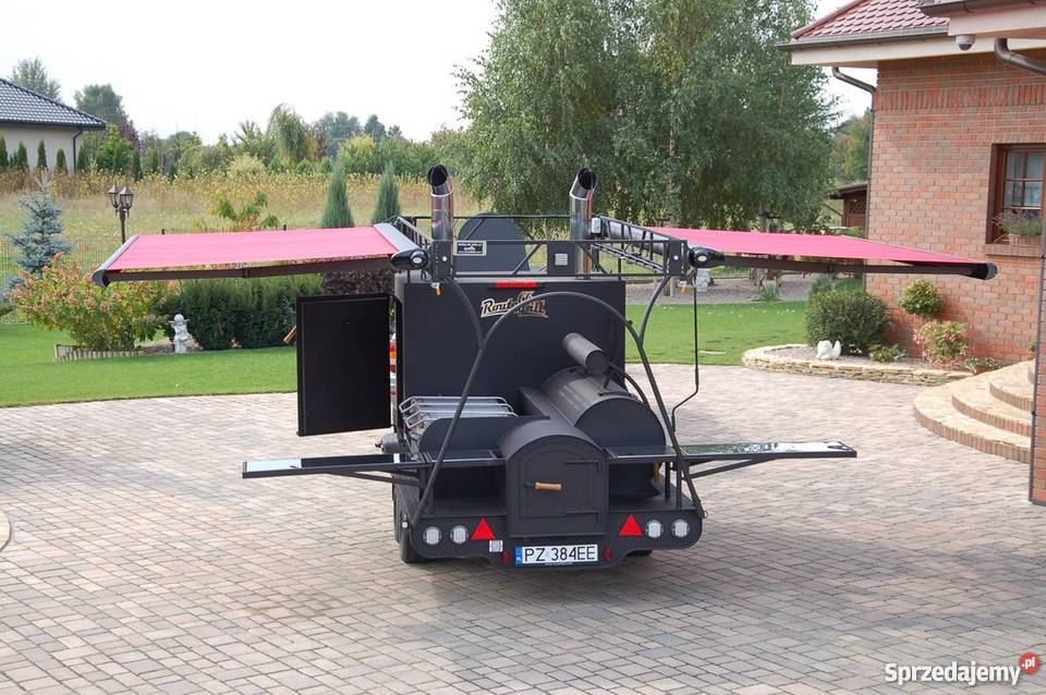 Przyczepa Gastronomiczna TEXAS 2 XXL FishGril Golęczewo