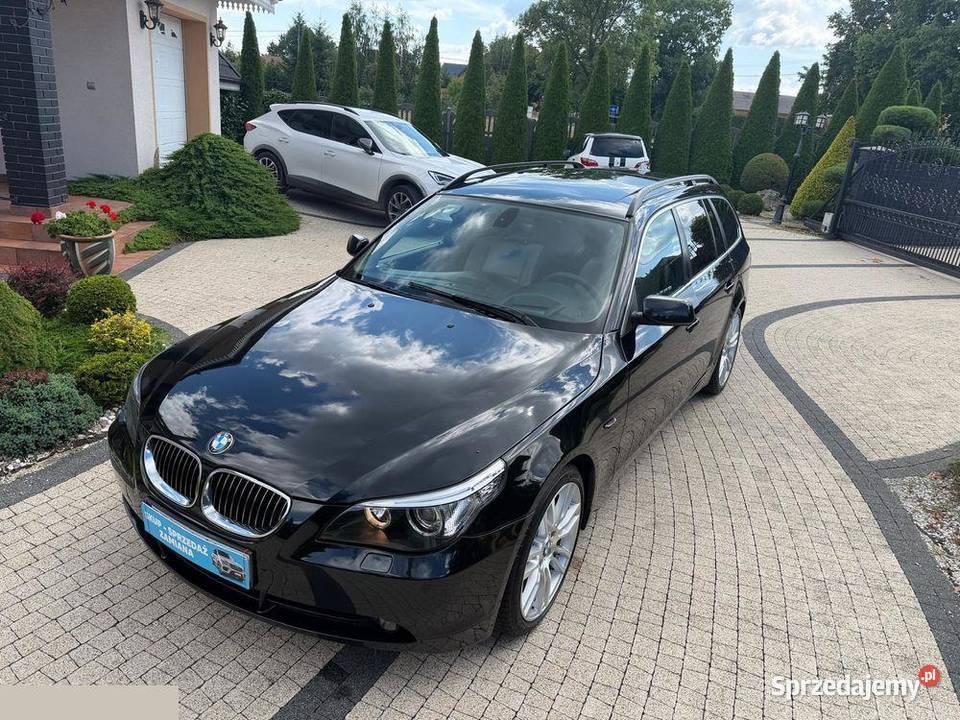 BMW Seria 5 25 Diesel 177 Import 2008r Możliwa nieuszkodzony Krotoszyn