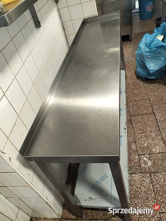 Stół gastronomiczny ze stali nierdzewnej Gastronomia Słupia Kapitulna