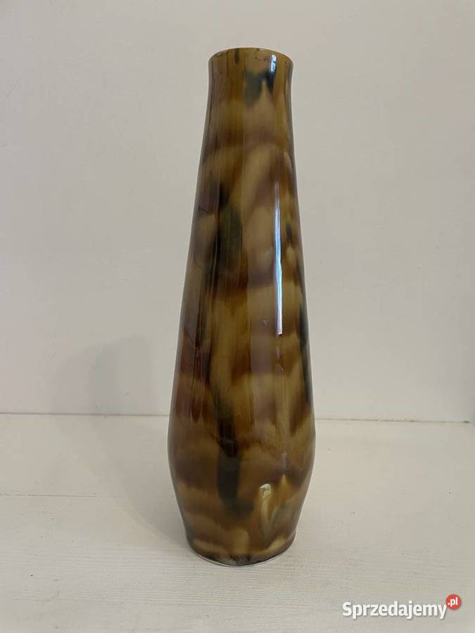 Chodzież zabytkowy wazon Tygrysek lata 60 PRL