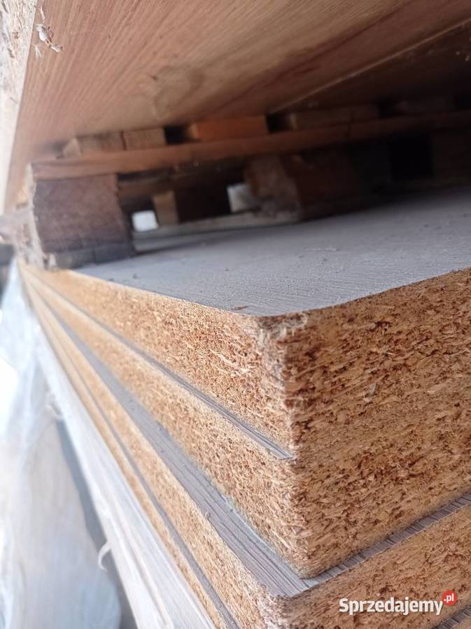 płyta wiórowa laminat PASKI 38mm 2800x295mm Brzeźno