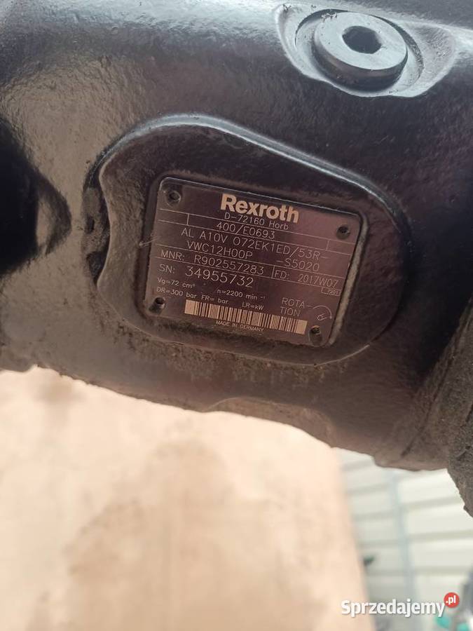 Pompa Rexroth ALA10V 072EK1EK1ED 53R VWC12H00P