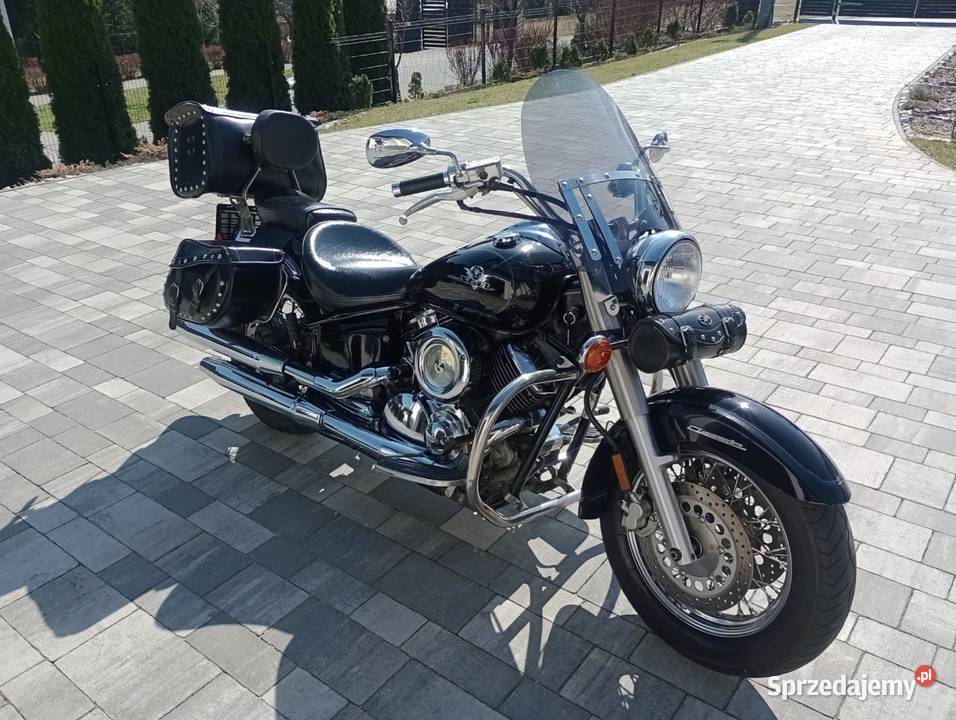 Yamaha vstar 1100 drag Star dodatki 40000km Pleśna