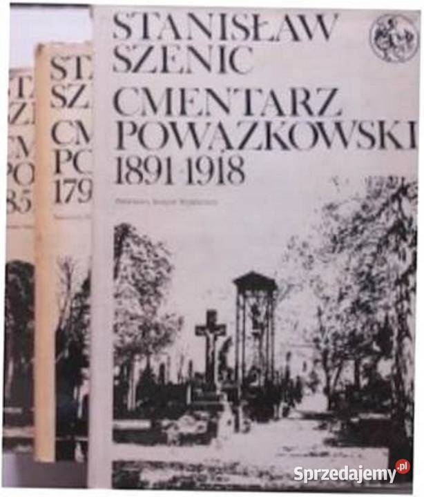 Cmentarz Powązkowski 3 tomy Szaniec js Goleniów