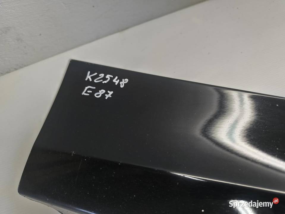 LISTWA OSŁONA PROGU LEWA BMW 1 E87 E81 SCHWARZ 2 wielkopolskie
