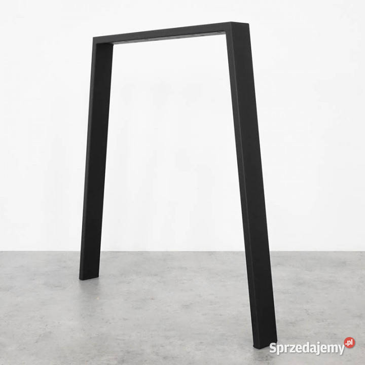 Noga do stołu metalowa URIS BASIC 75x72 CZARNA Chmielnik