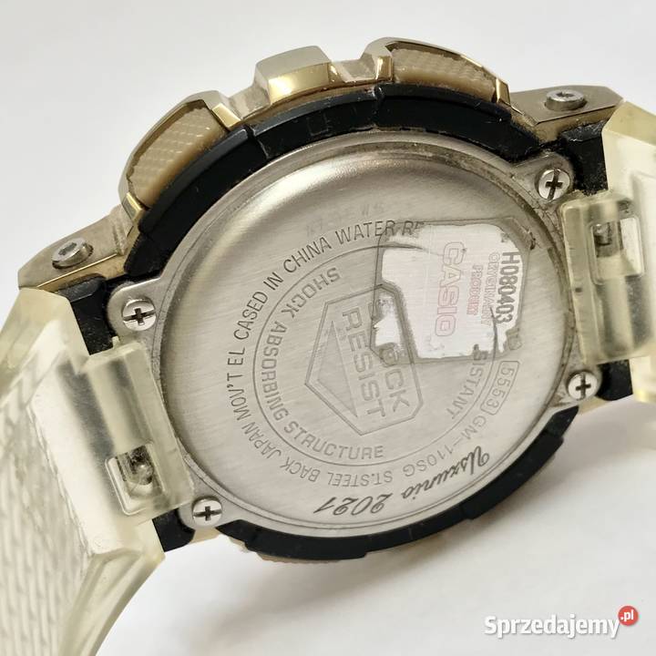 Casio GShock GM110SG złoty GSteel na Warszawa sprzedam