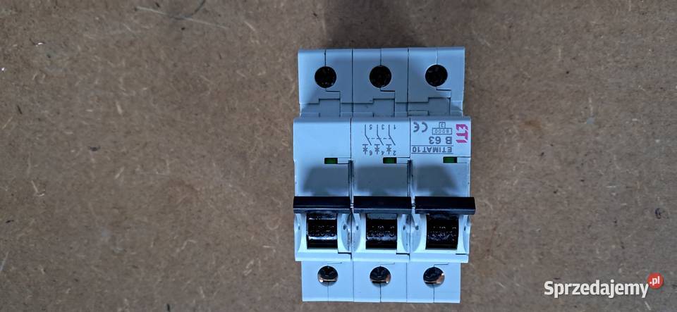 Wyłącznik nadprądowy ETIMAT B63 3P Żory