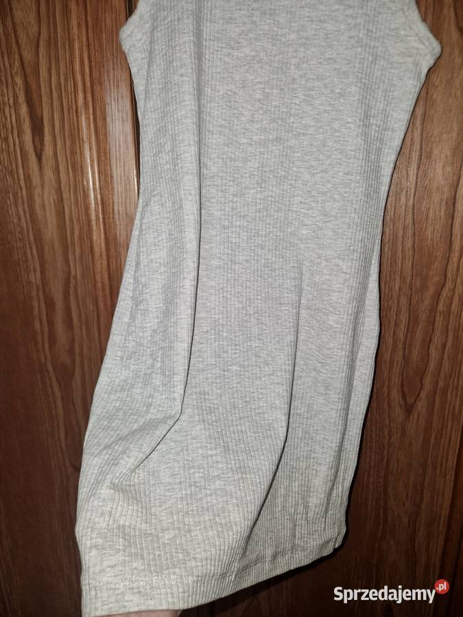 Szara sportowa sukienka xss Spódnice i sukienki